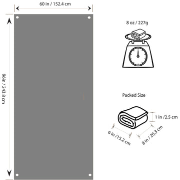 MODERN GRIZZLY Tyvek footprint under tent demonstrates moisture barrier and air circulation