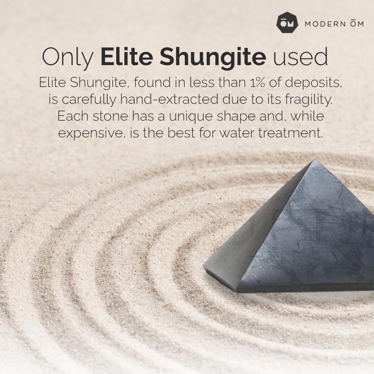 Modern OM Shungite water in a sport bottle, portable purification