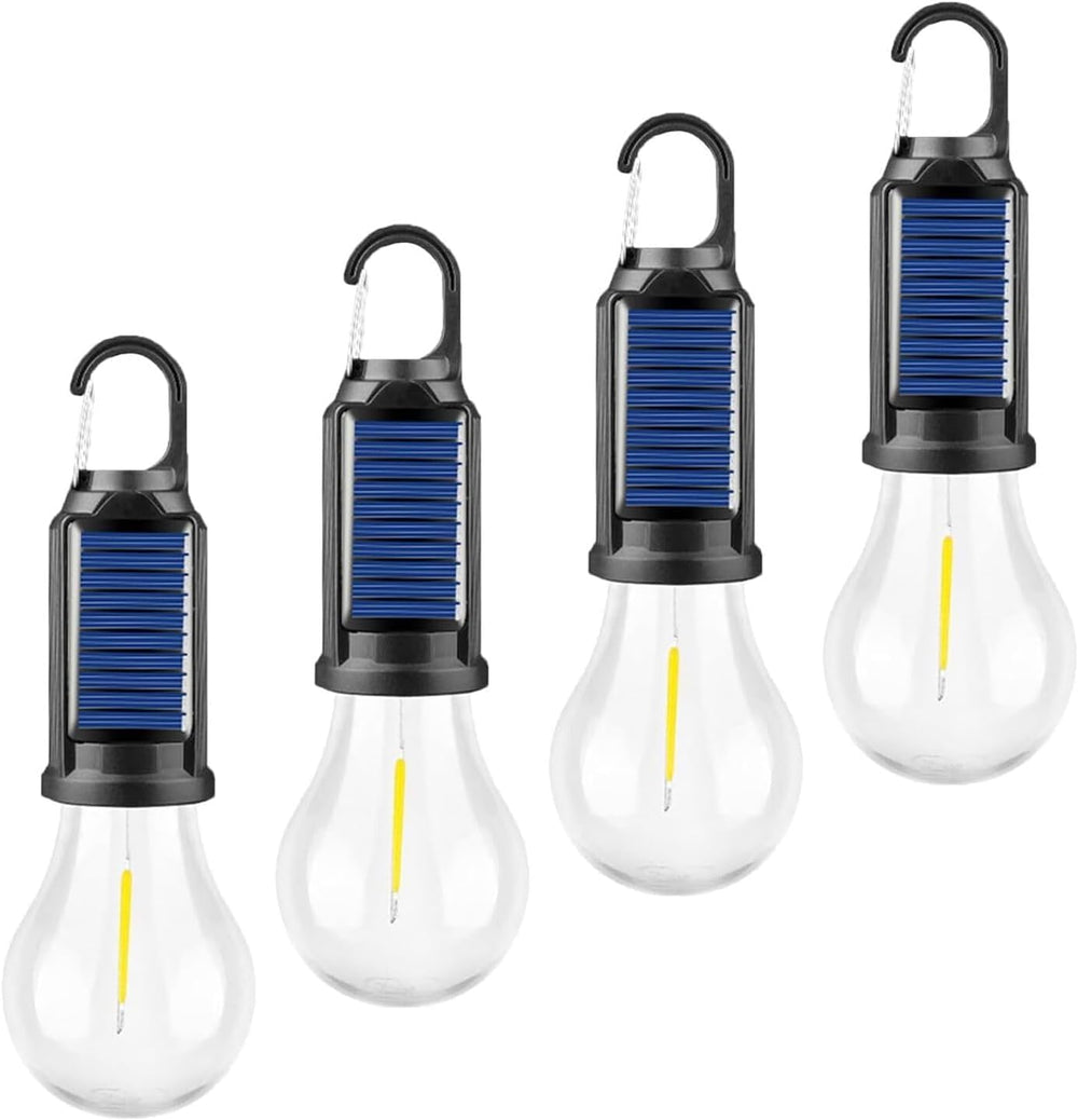 MODOAO solar tent lights lantern hanging for camping glow