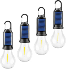 MODOAO solar tent lights lantern hanging for camping glow