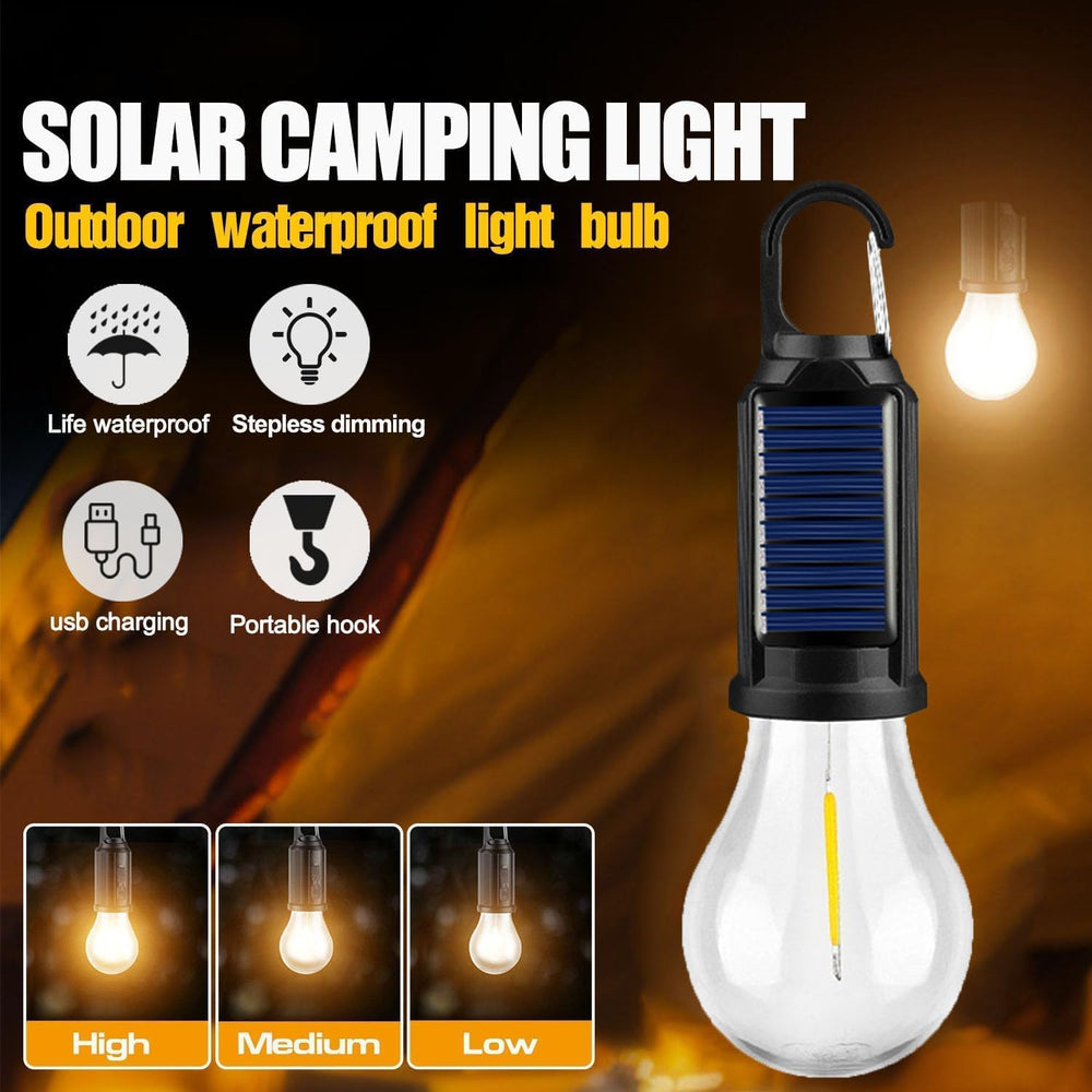 MODOAO solar lantern charging via USB or solar power for flexibility