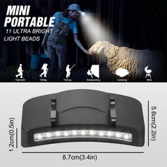 MODOAO waterproof cap light for rugged outdoor use and tasks