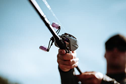 Reel body close-up showing frame