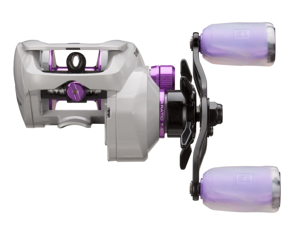 Left-side profile of 13 FISHING Modus SZ2 Gray LH