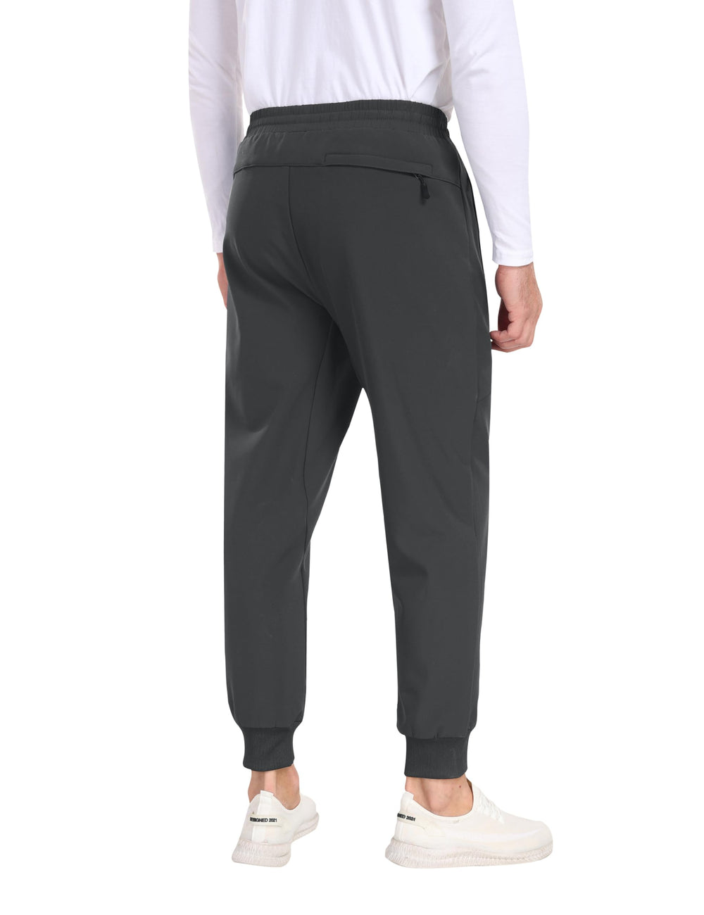 MoFiz hiking pants side view highlighting windbreak construction for outdoor protection.