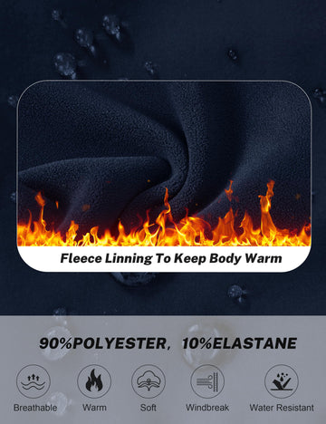 MoFiz men's hiking pants four-way stretch enables full range of motion.