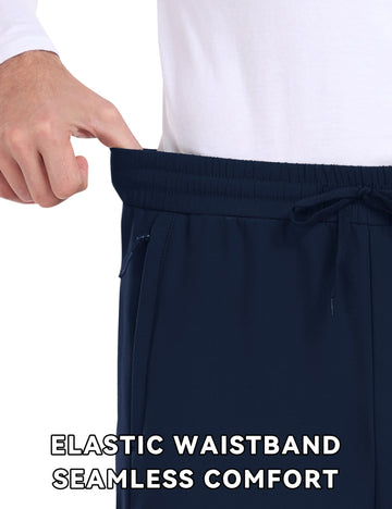 MoFiz men's hiking pants four-way stretch demonstrates flexible movement.