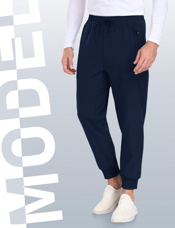 MoFiz men's hiking pants in action during mountain hike.