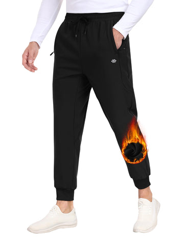 MoFiz men's hiking pants wool-lined interior for warm, dry winter hikes.