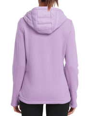 MoFiz jacket pocket-detail with 2 zippered pockets for secure items while active