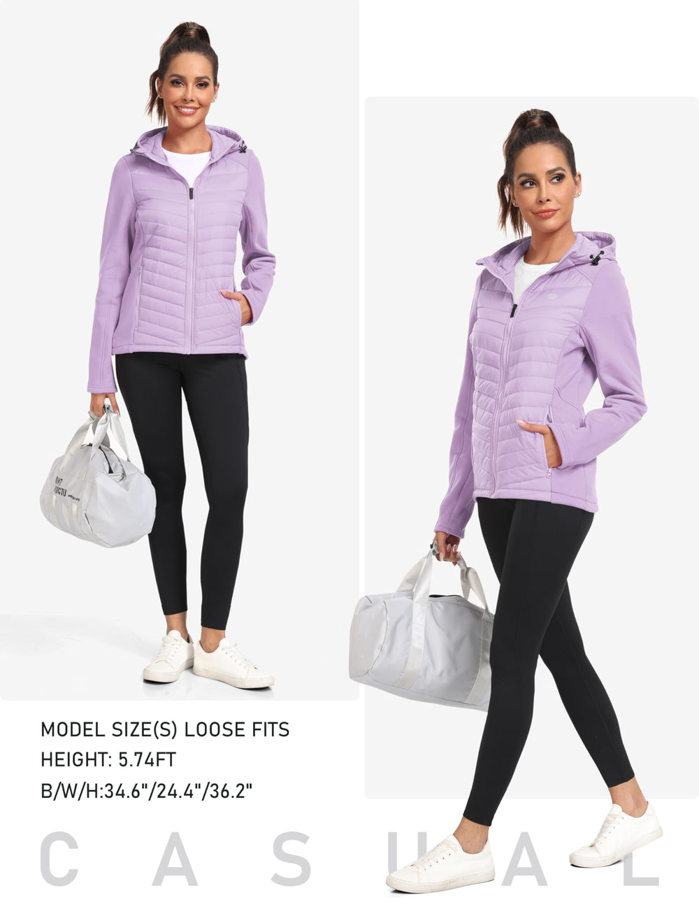 MoFiz fleece-lined jacket suited for trail, travel, and daily wear.