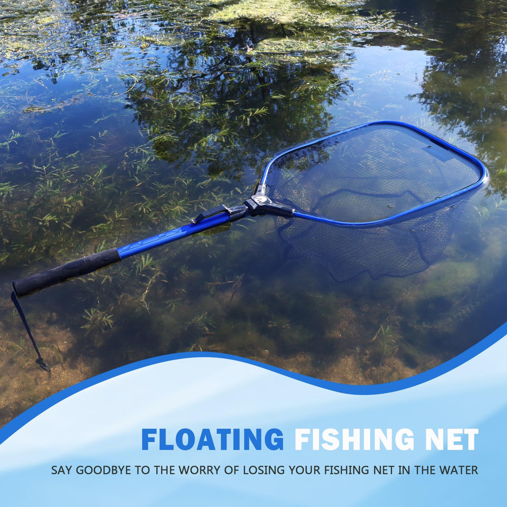 Net deployed from a kayak