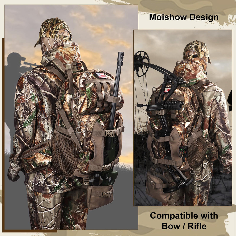 MoiShow ergonomic padded shoulders and back for comfortable all-day wear