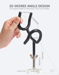 Mojiate 8-pack 40lb resistance handles strong strikes without slipping.