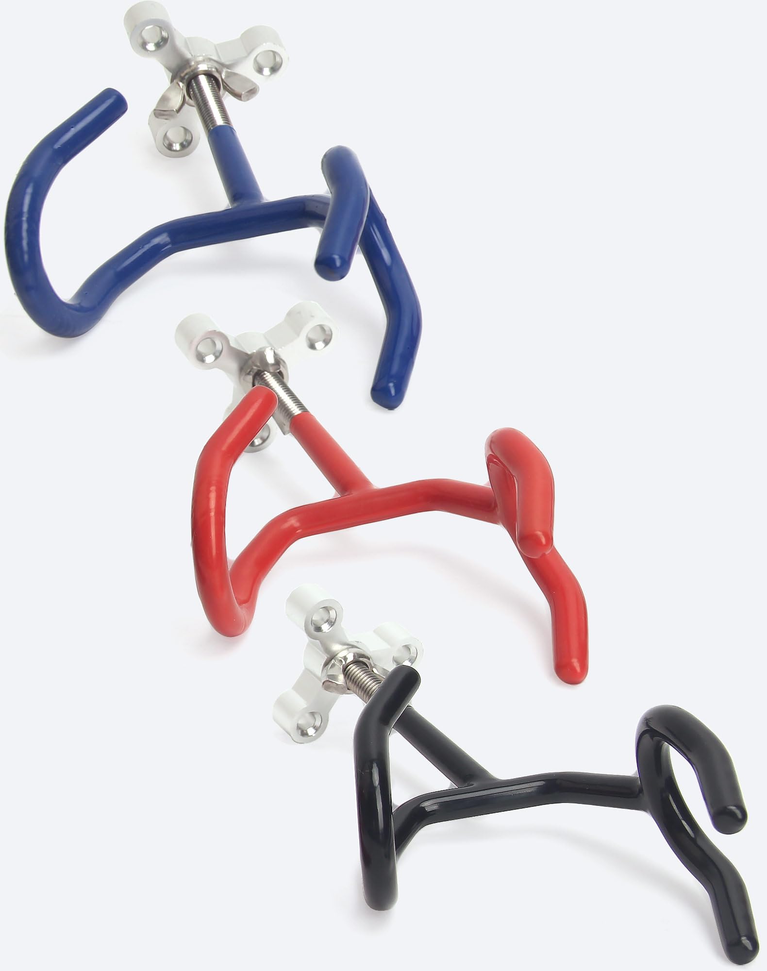 Mojiate V-shaped front enables quick left right hook sets.