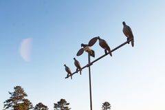 MOJO Outdoors Dove Tree Extends to 8 Feet for broad field visibility.