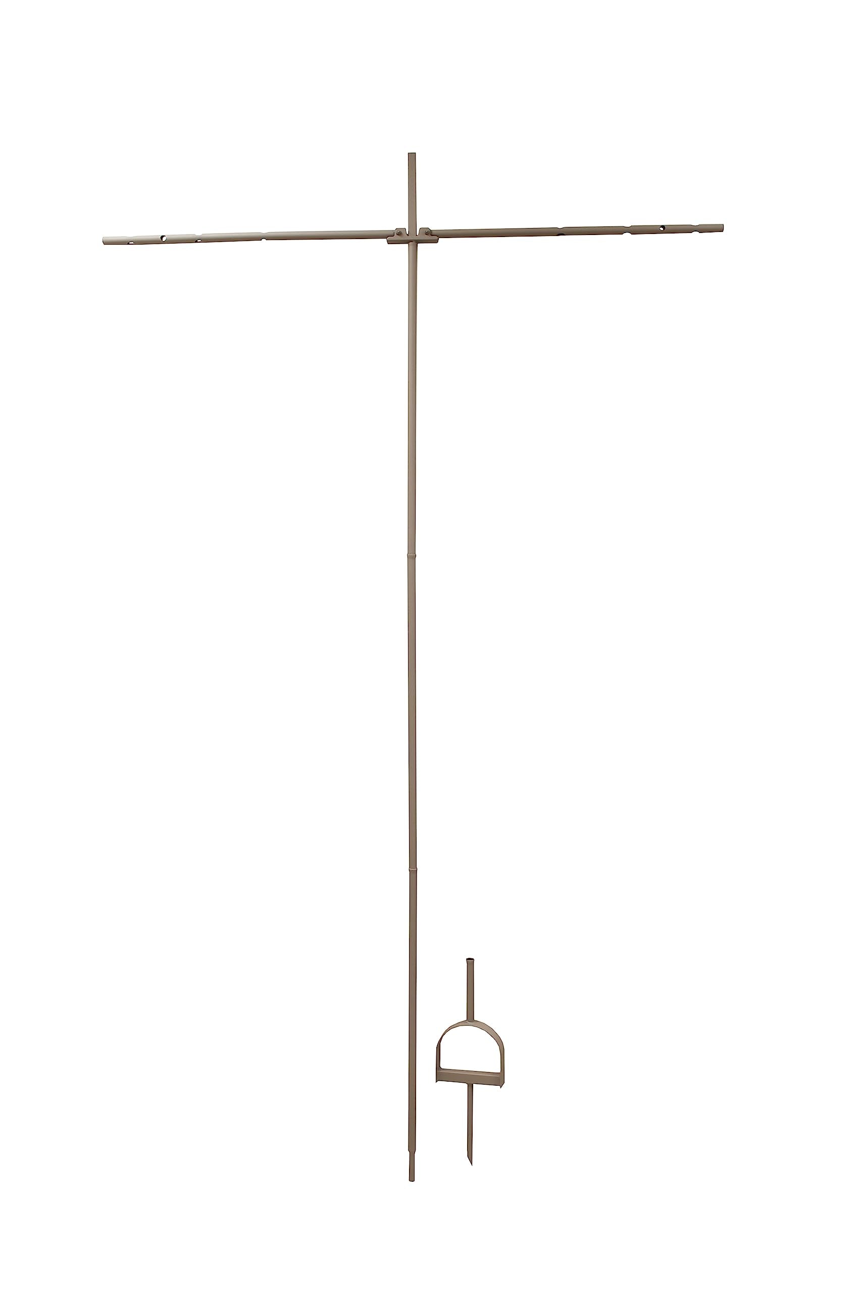 MOJO Outdoors Dove Tree Mounting Pole enables stable, tall decoy displays.