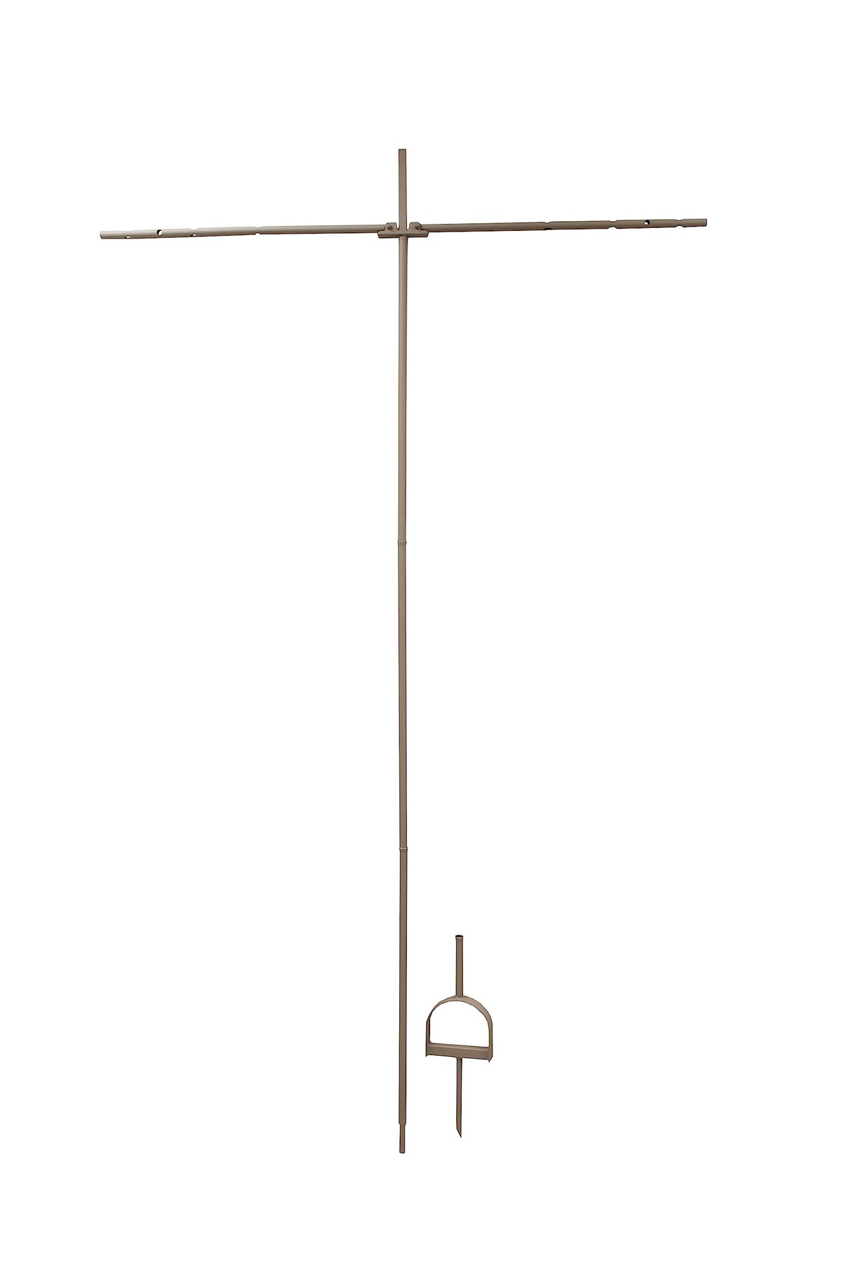 MOJO Outdoors Dove Tree Mounting Pole enables stable, tall decoy displays.