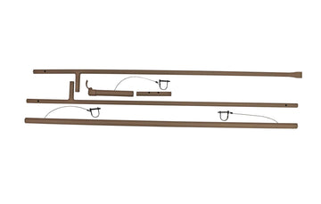 MOJO Outdoors extension pole height options allow 4', 8', or 12' setups for better visibility