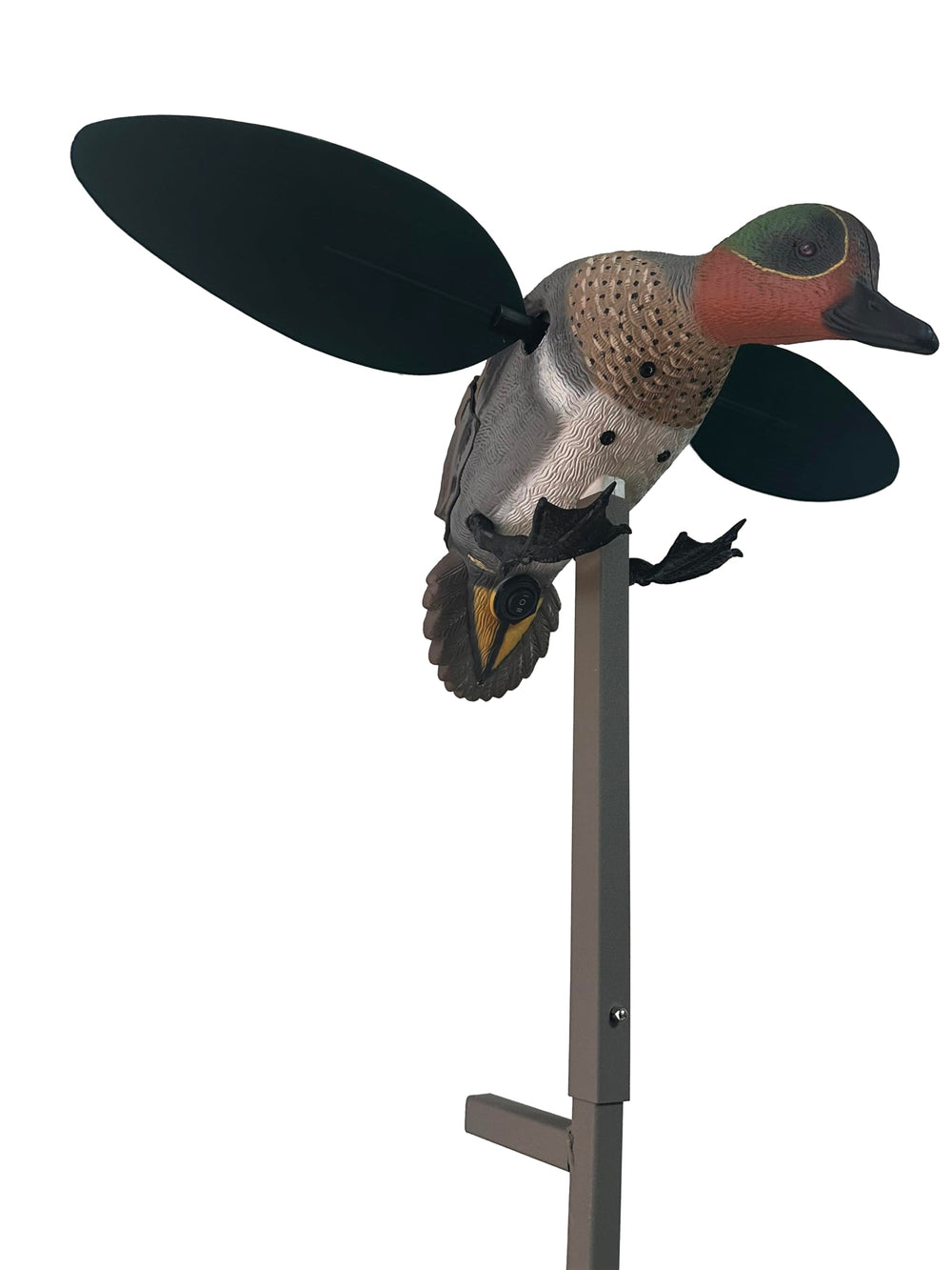 MOJO Outdoors Green Wing detailed paint for authentic duck imitation