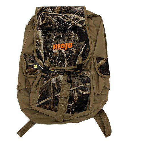 MOJO Outdoors Mojo Pack decoy gear compartments keep accessories organized.