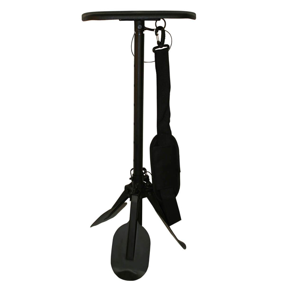 MOJO Outdoors mud seat with padded camo seat for comfortable field seating