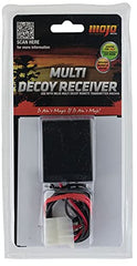 MOJO Outdoors multi-decoy receiver wired to a decoy with remote receptacle for easy setup