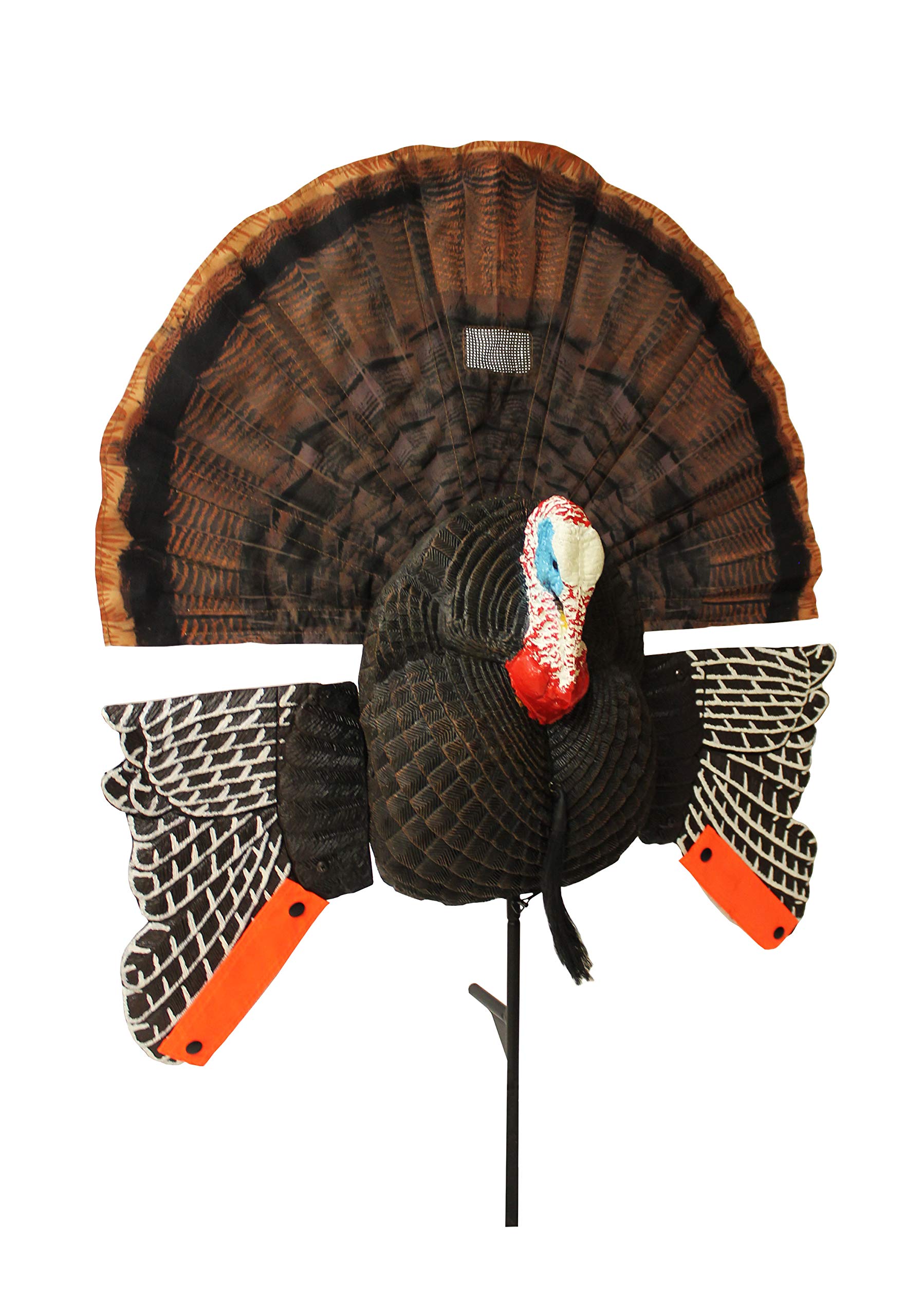 MOJO Outdoors Scoot-N-Shoot Max turkey fan for close-range concealment.