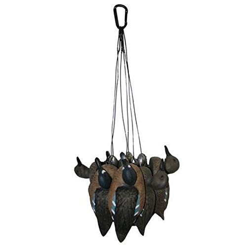 MOJO Outdoors Texas-Style Decoy Rig close-up showing simple snap connections for fast setups.