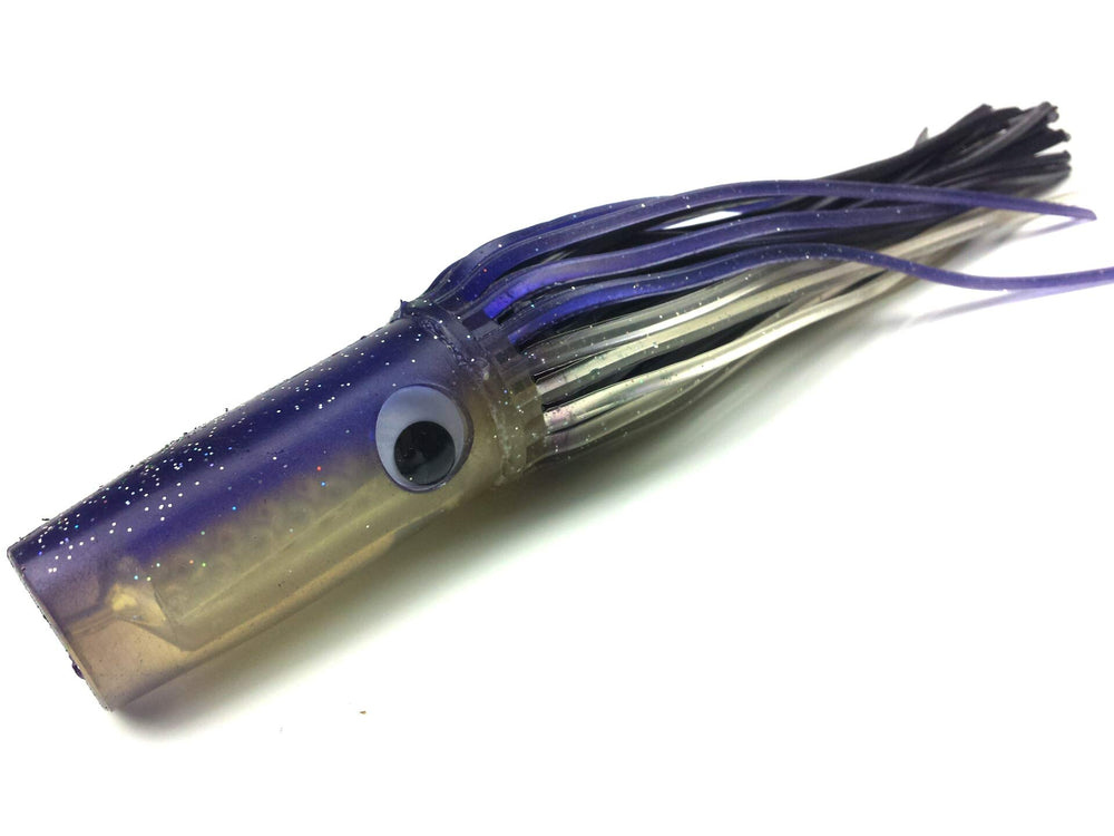 Mold Craft Senior Wide Range lure, purple-silver-black, stable at high-speed trolling