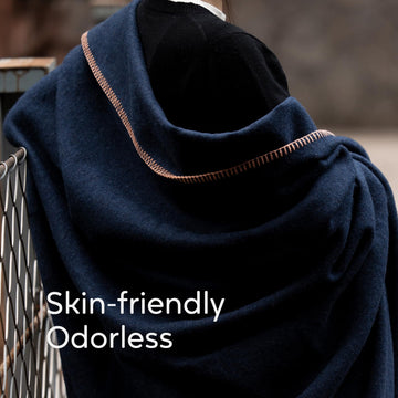 Molithe military wool blanket care guide highlighting easy maintenance