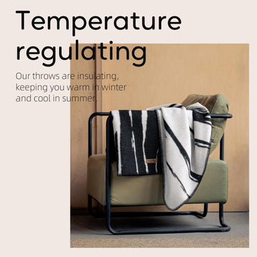 Molithe wool blanket in car trunk ready for emergency preparedness