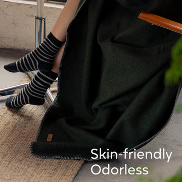Molithe wool blanket packed in an emergency kit for preparedness