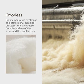 Molithe wool blanket wash-care closeup hints simple maintenance