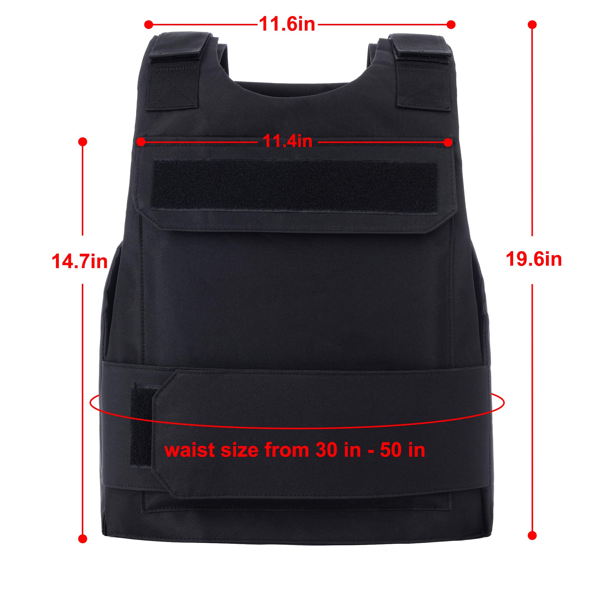 MOLLE modular system on vest