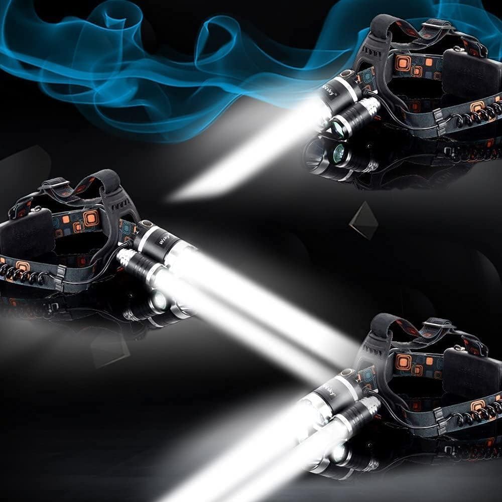 Mollo headlamp USB-C recharge from the side profile enables continuous use.