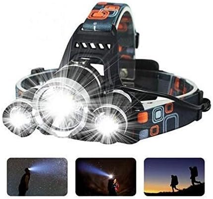 Mollo headlamp IP54 waterproof design resists rain and dust.