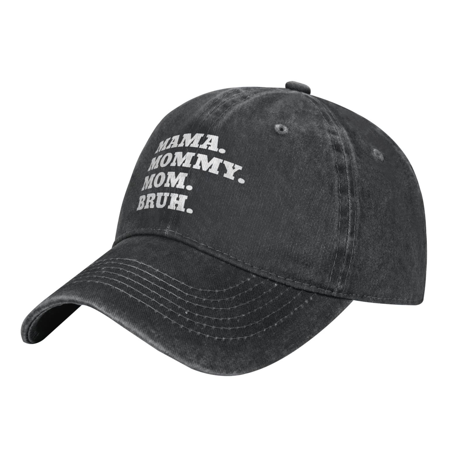 Side view showing adjustable strapback