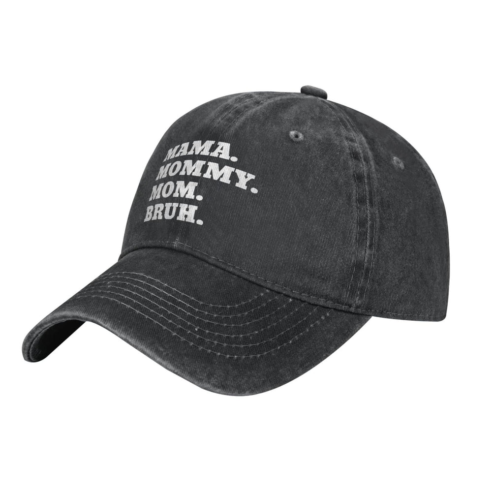 Side view showing adjustable strapback