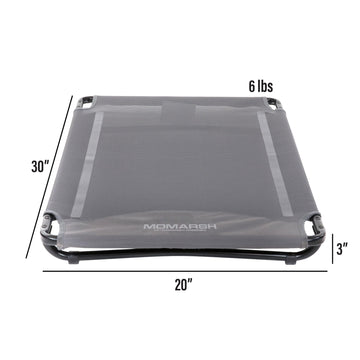 Momarsh 3-inch-elevated-platform highlights elevated comfort away from cold floors.
