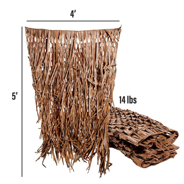 Momarsh Blind Grass sheets show knotted ties for durable concealment.