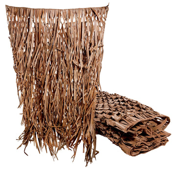 Momarsh Blind Grass sheets with palm leaves for authentic camouflage on blinds.