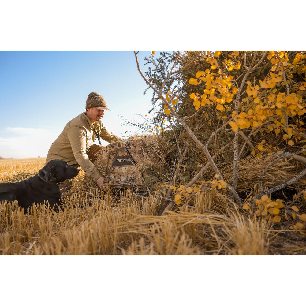 Momarsh Field House LP Gore Optifade Marsh pattern camouflages in marsh hunting.