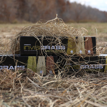 Momarsh InvisiGrass bundle easily complements layout blinds for versatile setups.