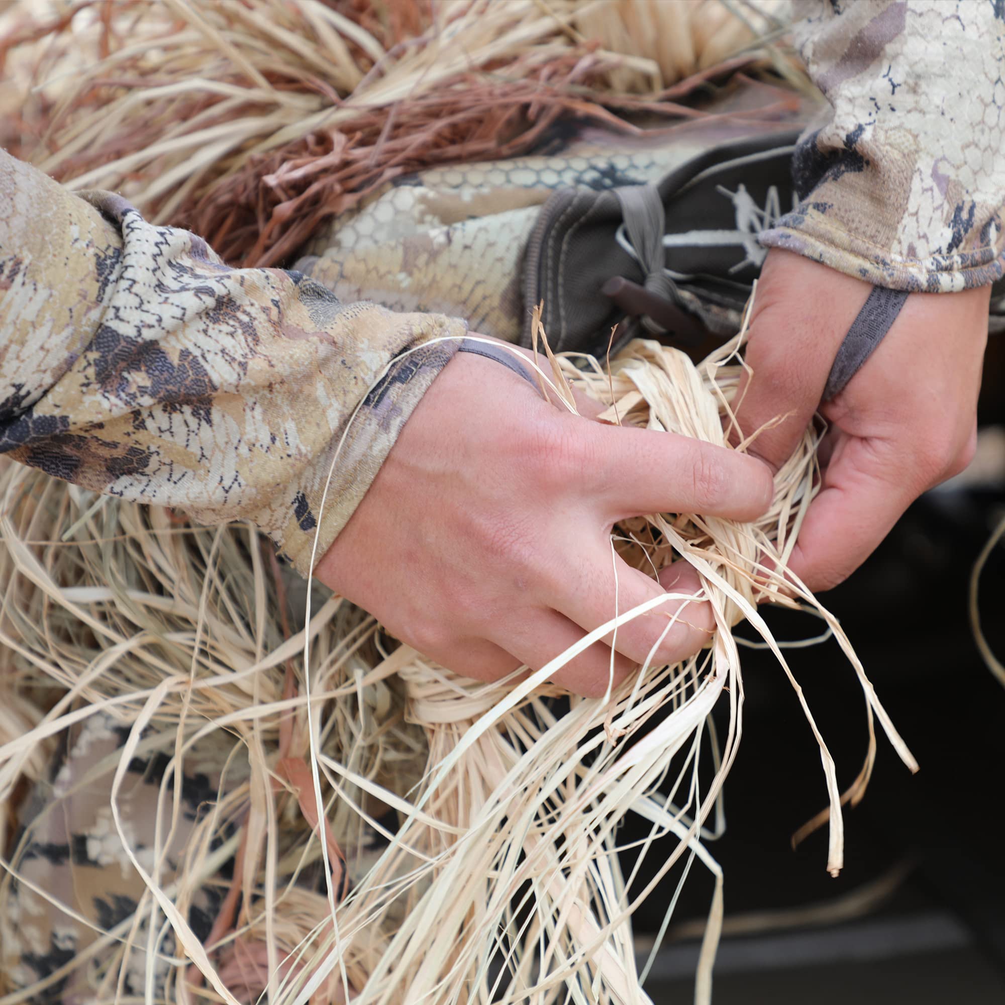 Momarsh InvisiGrass quick setup saves time when deploying hides