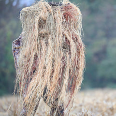 Momarsh InvisiGrass olive waterfowl concealment ideal for marsh blinds and pits