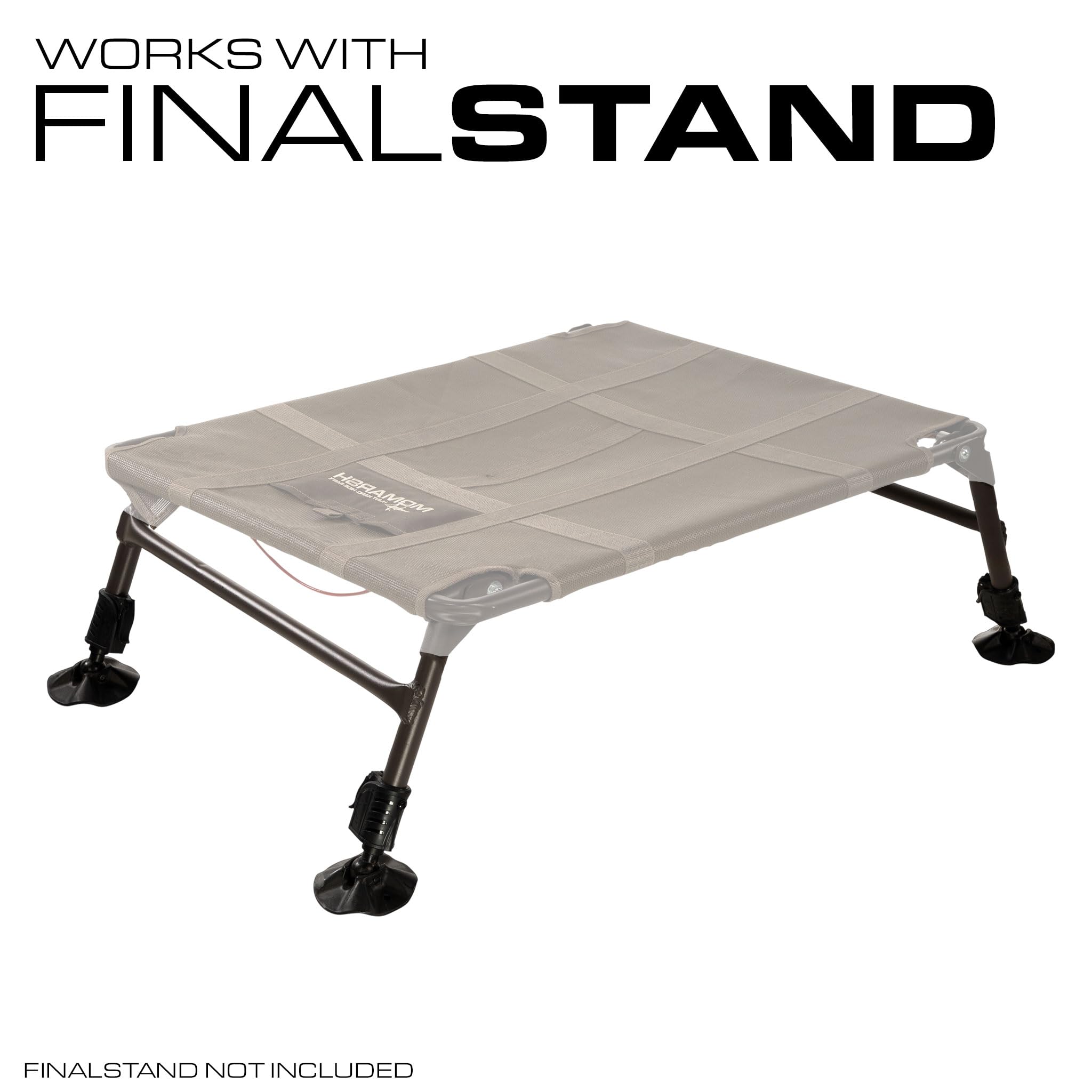 Momarsh Short Leg Kit height adjustment demonstrated at 10-13 inches for adaptable setups.