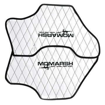 Momarsh Versa Vest replacement panel white with hook-and-loop for easy swapping.