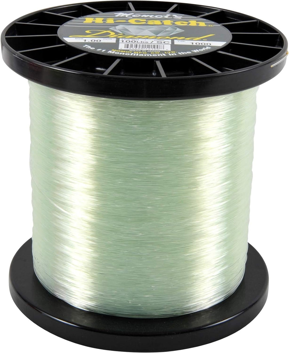 Spool of Momoi 33040 Hi-Catch Diamond monofilament, 3000 yards