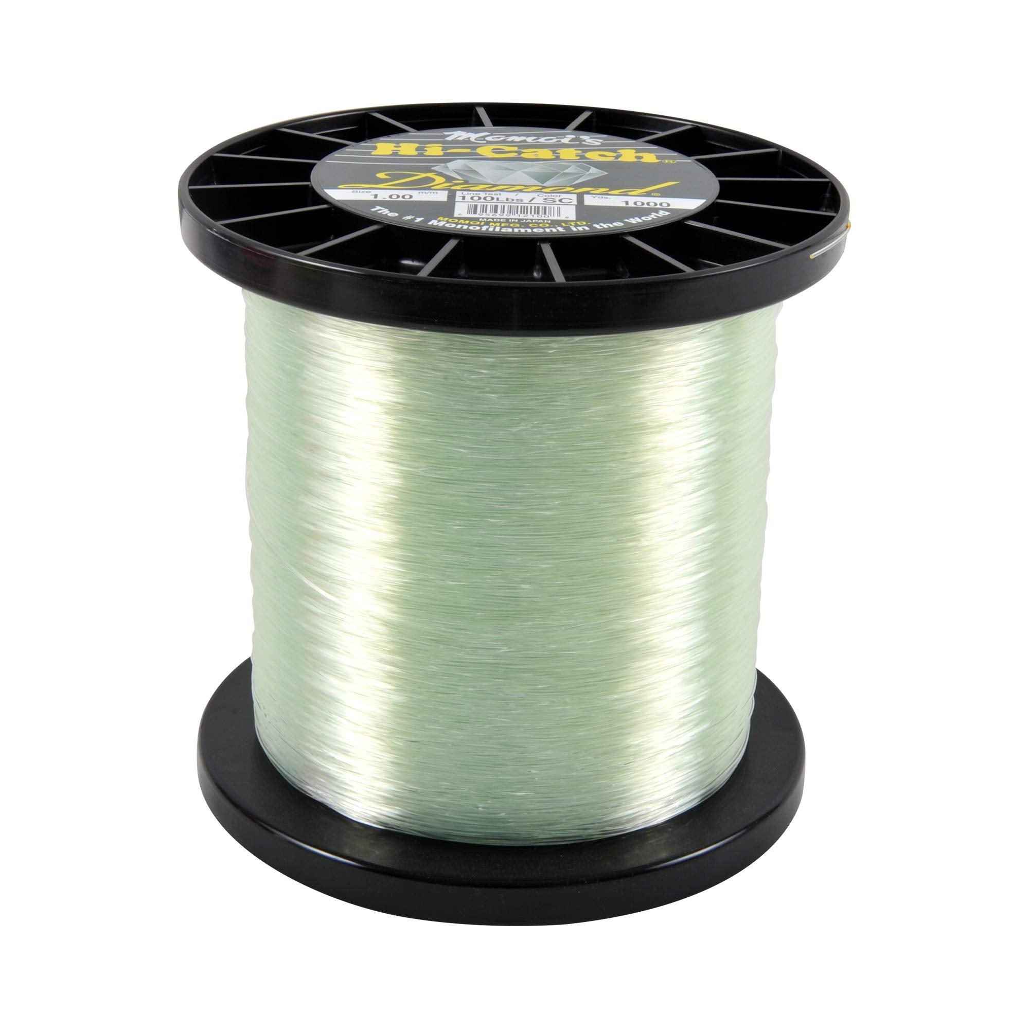 Momoi Hi-Catch Diamond packaging photo shows ready-to-use fishing line.